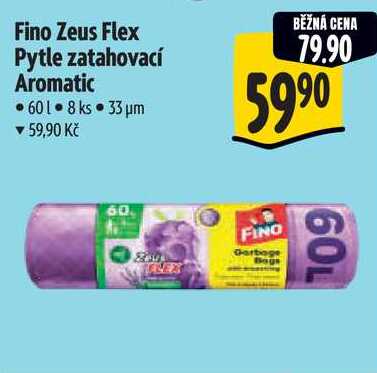 Fino Zeus Flex Pytle zatahovací Aromatic 60 l, 8 ks