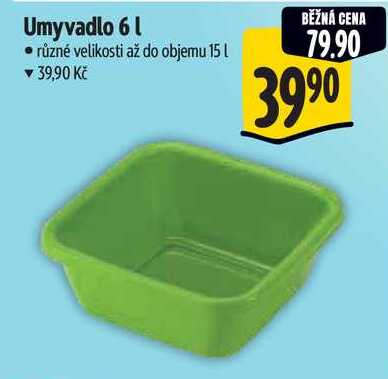 Umyvadlo 6 l 