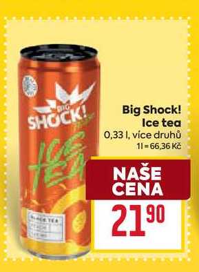 Big Shock! Ice tea 0,33l