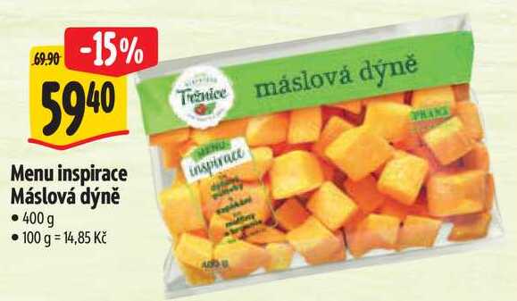 Menu inspirace Máslová dýně, 400 g