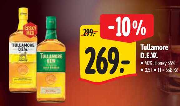 Tullamore D.E.W., 0,5 l