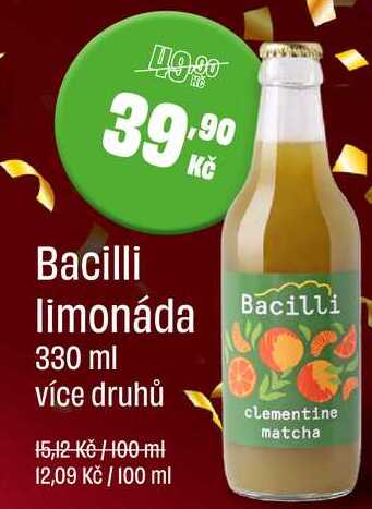 Bacilli limonáda 330 ml 