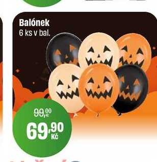 Balónek 6 ks 