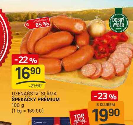 ŠPEKÁČKY PRÉMIUM 100 g 