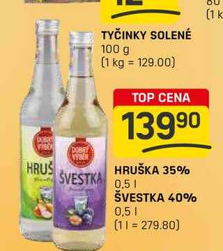 ŠVESTKA 40% 0,5l