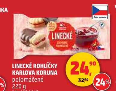 LINECKÉ ROHLÍČKY KARLOVA KORUNA, 220 g