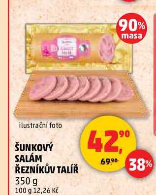 ŠUNKOVÝ SALÁM ŘEZNÍKŮV TALÍŘ, 350 g