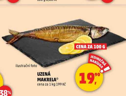 UZENÁ MAKRELA, 100 g