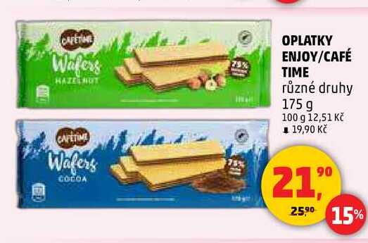 OPLATKY CAFÉ TIME, 175 g