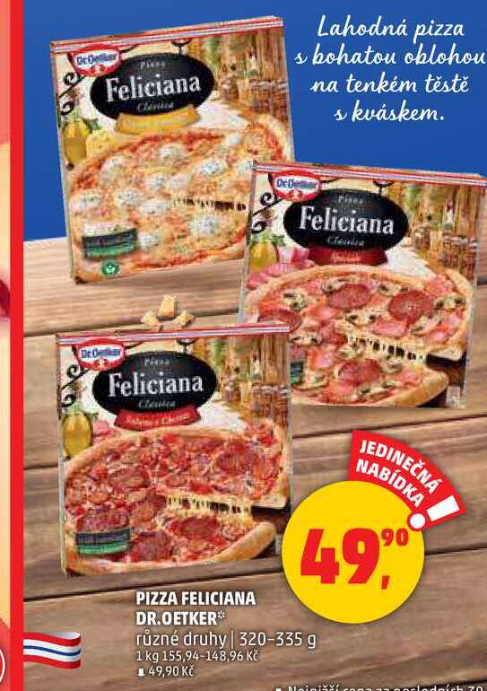 PIZZA FELICIANA DR. OETKER, 320-335 g 