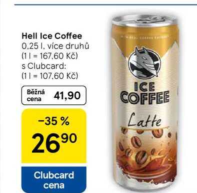 Hell Ice Coffee, 0,25 I. více druhů  