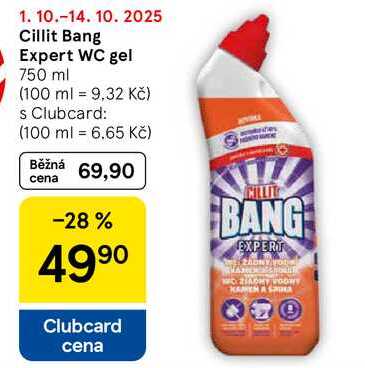 Cillit Bang Expert WC gel, 750 ml  