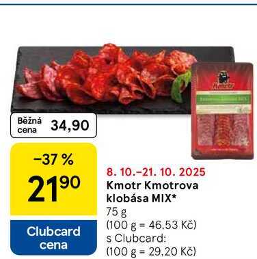 Kmotr Kmotrova klobása MIX, 75 g 