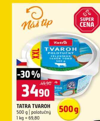 TATRA TVAROH 500 g