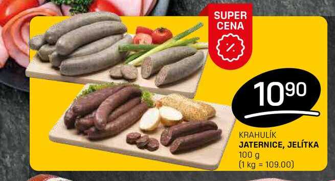 JATERNICE, JELÍTKA 100 g 