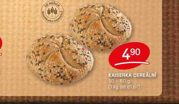 KAISERKA CEREÁLNÍ 50-60 g