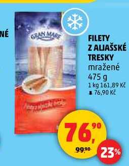 FILETY Z ALJAŠSKÉ TRESKY, 475 g