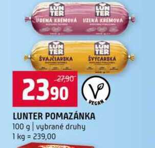 LUNTER POMAZÁNKA 100 g