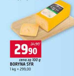 BORYNA SÝR 100 g