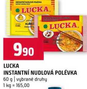 LUCKA INSTANTNÍ NUDLOVÁ POLÉVKA 60 g 