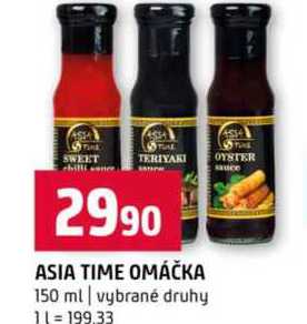 ASIA TIME OMÁČKA 150 ml