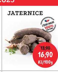 JATERNICE Z ČESKÉ SKALICE 100g 