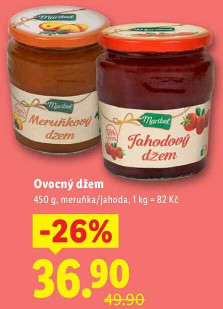 Ovocný džem, 450 g