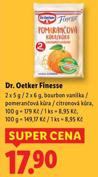 Dr. Oetker Finesse, 2x 5 g/2x 6 g