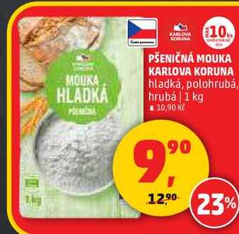 PŠENIČNÁ MOUKA KARLOVA KORUNA, 1 kg