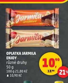 OPLATKA JARMILA ENJOY, 50 g 
