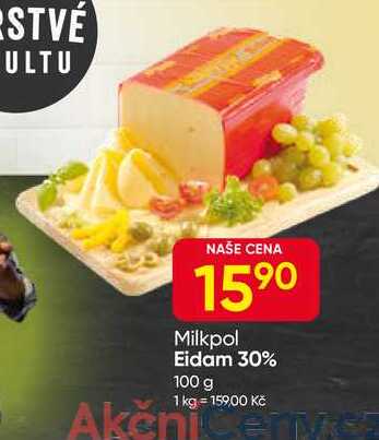 Milkpol Eidam 30% 100 g