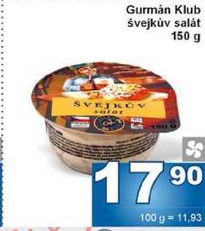 Gurmán Klub Švejkův salát 150 g