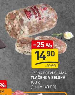 TLAČENKA SELSKÁ 100 g 