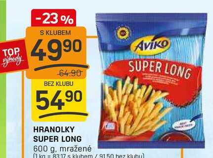 HRANOLKY SUPER LONG 600 g