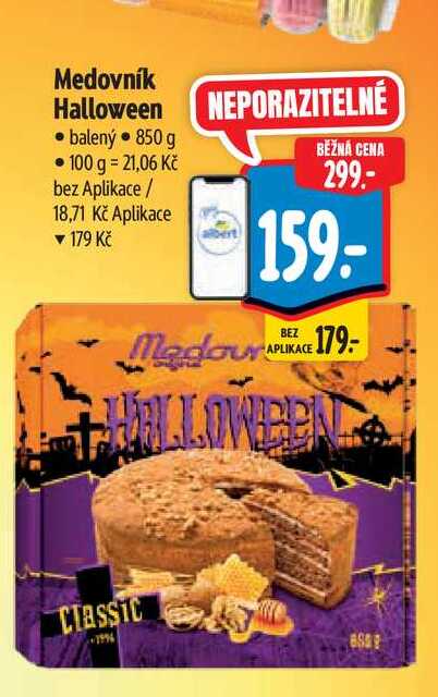 Medovník Halloween 850 g