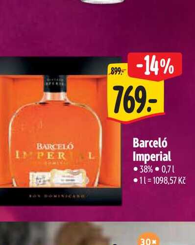 Barceló Imperial 0,7 l