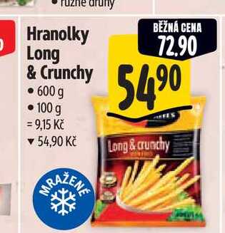 Hranolky Long & Crunchy 600 g  
