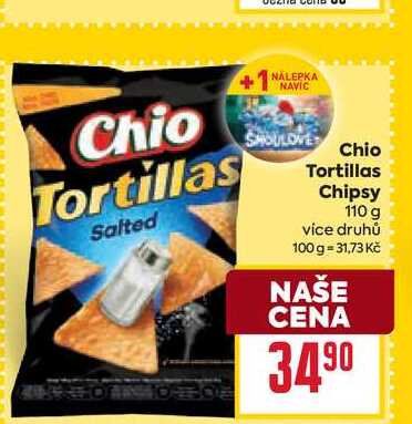 Chio Tortillas Chipsy 110 g 