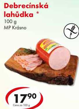 Debrecínská lahůdka, 100 g