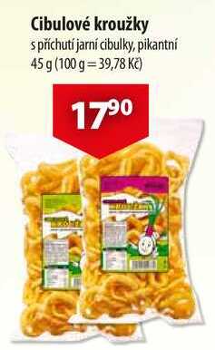 Cibulové kroužky, 45 g