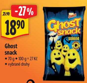 Ghost snack, 70 g