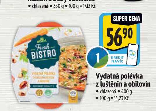 Vydatná polévka z luštěnin a obilovin 400 g