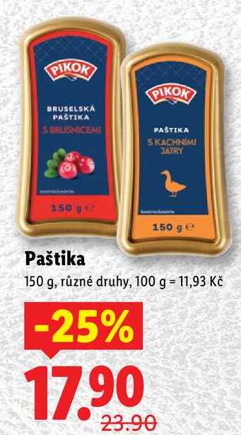 Paštika, 150 g