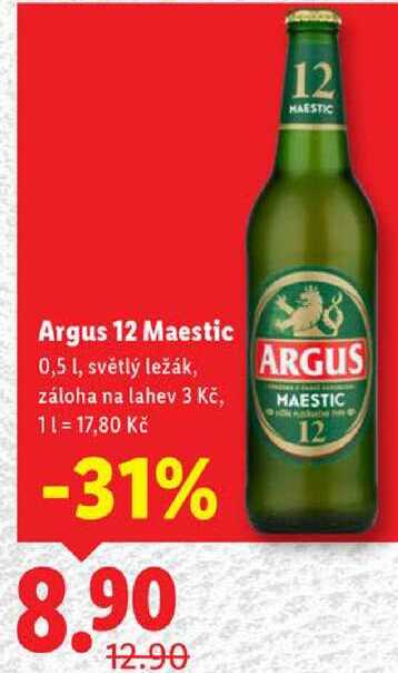 Argus 12 Maestic, 0,5 l