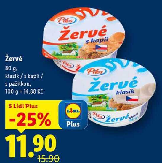 Žervé, 80 g