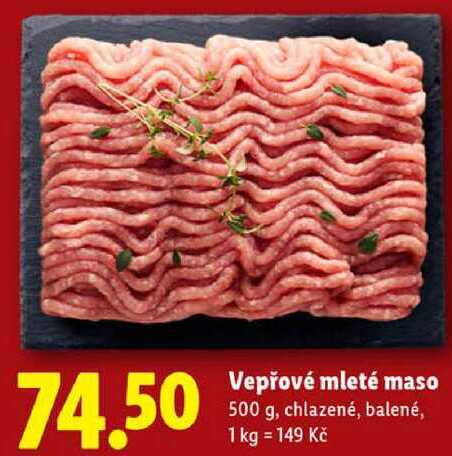 Vepřové mleté maso, 500 g