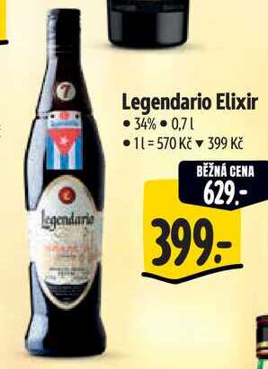 Legendario Elixir, 0,7 l
