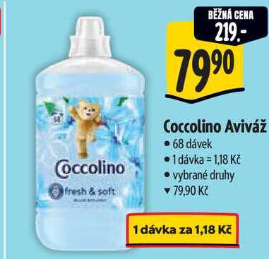 Coccolino Aviváž, 68 dávek 