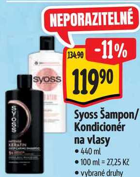 Syoss Šampon na vlasy, 440 ml  