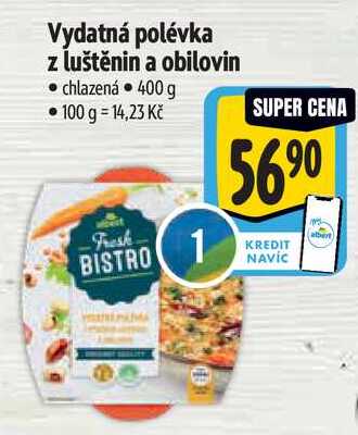 Vydatná polévka z luštěnin a obilovin, 400 g